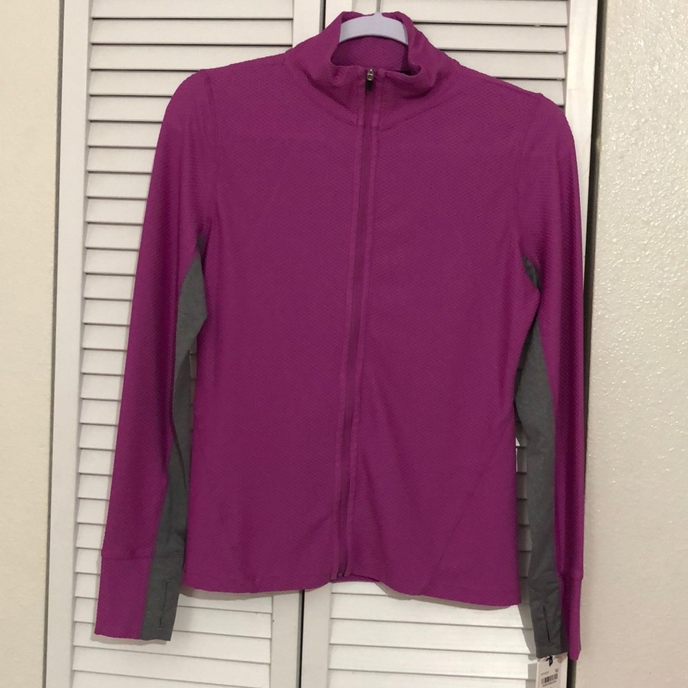 Brand New Calvin Klein Yoga Jacket Lav Small